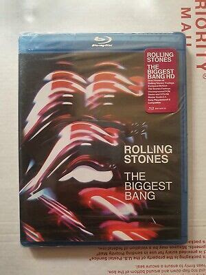 New Slash Barcode Rolling Stones The Biggest Bang Blu Ray Dvd Ac