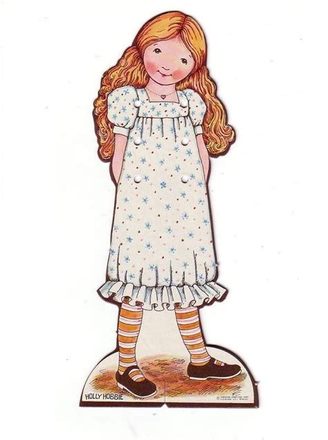 Holly Hobbie 5a Vintage Paper Dolls Paper Dolls Book Paper Dolls