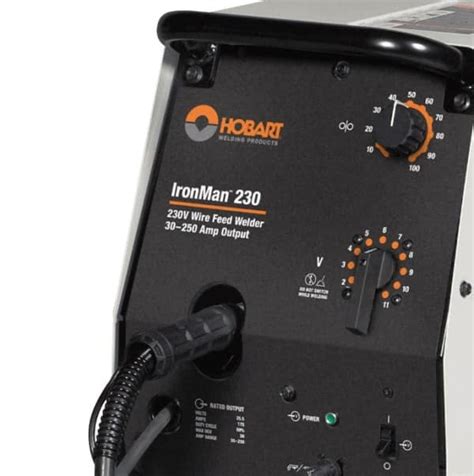 Hobart Ironman 230 Review And Specifications 220v Mig Welder