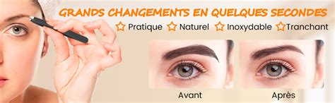 Pince Piler Hocosy Kit De Sourcils Pcs Sourcils Doutil