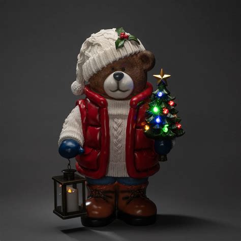 B O Large Teddy Bear LED