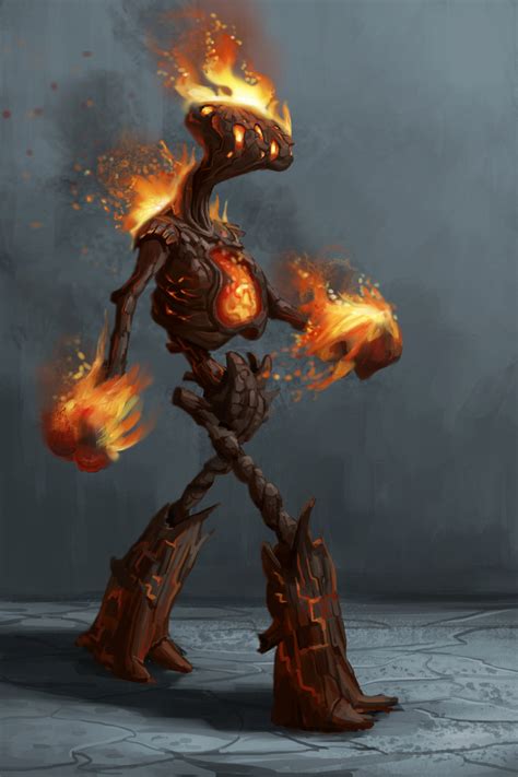 Fire Elemental Dandd