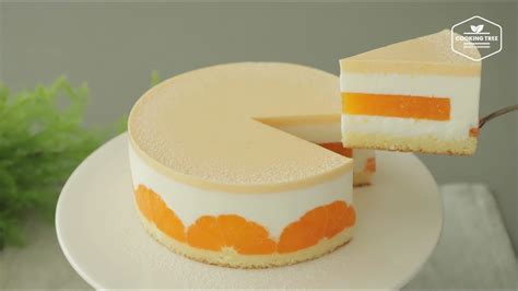 Recette Gâteau mousse au yaourt et à la mandarine