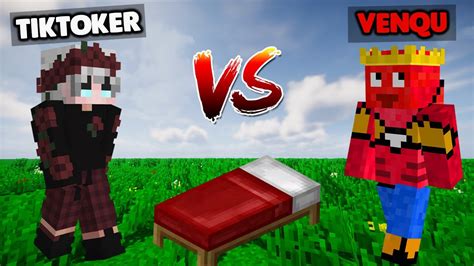 Vs Z Tiktokerem Na Bed Wars W Minecraft Zosta Em Strollowany