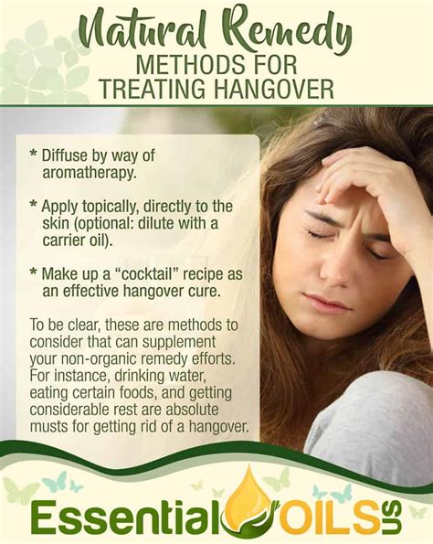 The Essential Oils For Hangover Cure Using Aromatherapy