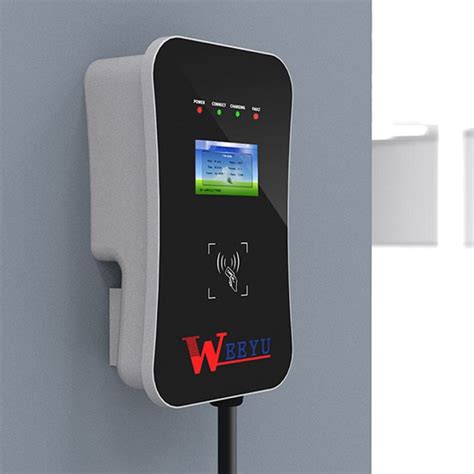 32A 400V EV 22kw Charger Wall Mounted Charging Station Ocpp Smart AC EV