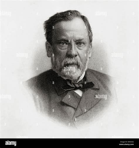 Microbiologist Louis Pasteur Inventor Of Pasteurization Stock Photo