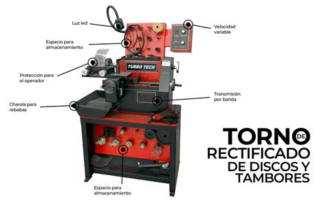 Tornos De Rectificado De Discos Y Tambores Rotalift