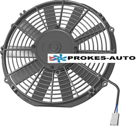 Fan SPAL Universal Push 12V Diameter 280mm 10 Blades VA09 AP12 C 27S