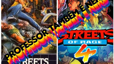 Streets of rage clássico de mega drive e Streets of rage 4 YouTube