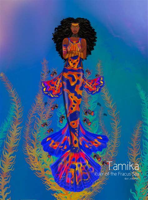 Tamika Ruler Of The Fracus Sea The Little Mermaid The Little