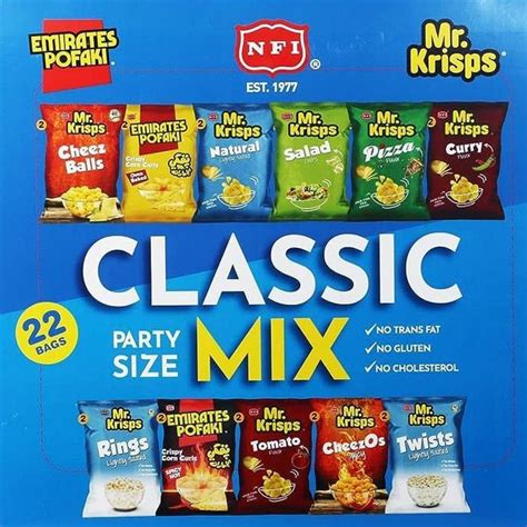 Mr Krisps Classic Mix National Food Industries