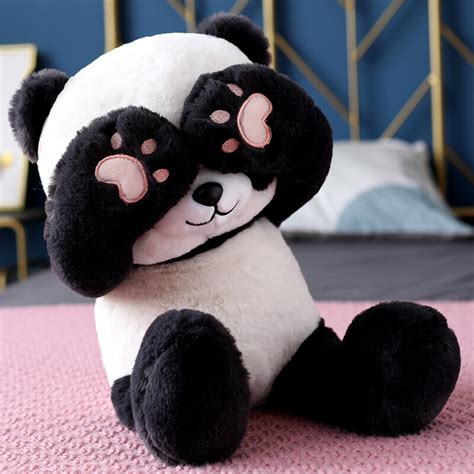 Peek-a-Boo Panda Plush Toy - 16" Interactive Stuffed Animal for Kids