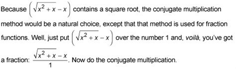 How To Solve Limits At Infinity By Using Algebra Dummies