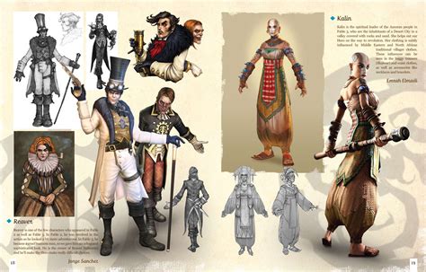 Fable 3 Characters Concept Art