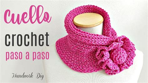 C Mo Tejer Cuello A Crochet F Cil Handwork Diy Youtube