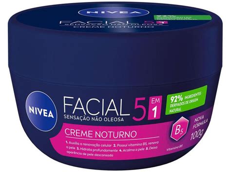 Creme Facial Nivea Noturno G Hidratante Facial Magazine Luiza