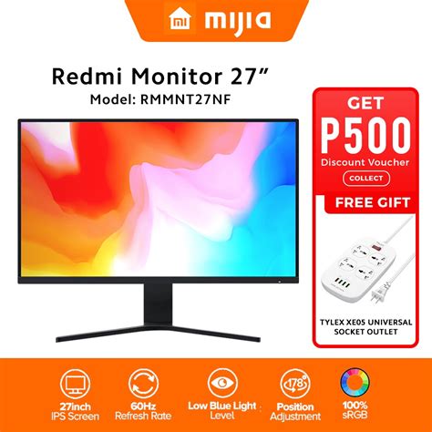 Xiaomi Redmi Display 27 inch Monitor Low Blue Light IPS Computer ...