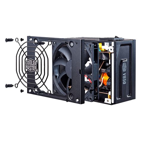 Fonte Cooler Master V850 SFX Gold, 850W, 80 Plus Gold, PFC Ativo, Full ...