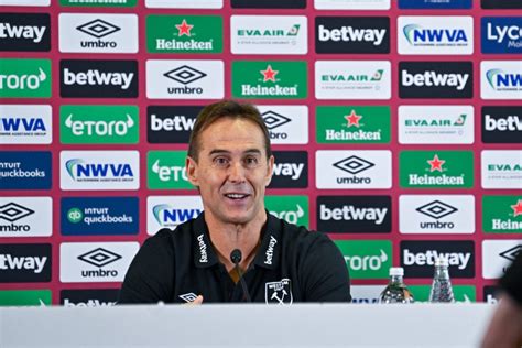 Julen Lopetegui Will Have To Sacrifice One 30m West Ham Player This Summer