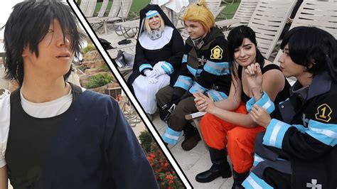 Substitute Teacher - Fire Force Cosplay Skit (ft. @Jefferyzang ) - YouTube