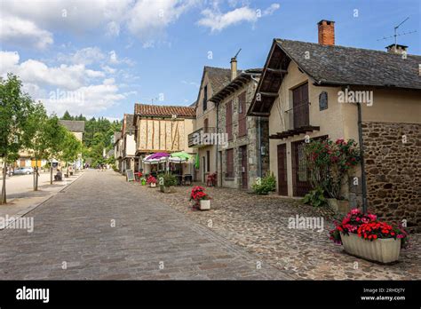 Najac France A Beautiful Village In The Aveyron Department With