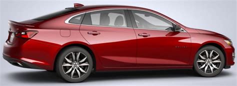 2021 Chevy Malibu Gets New Cherry Red Color First Look