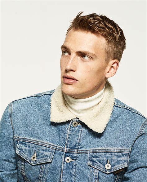 Denim And Sheepskin Jacket View All Jackets Man Zara United States