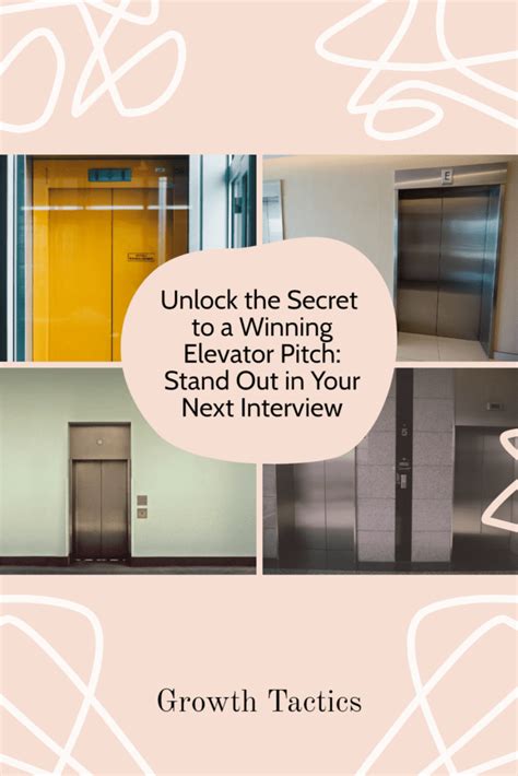 Unlock the Secret to a Winning Interview Elevator Pitch