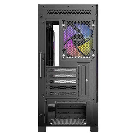 Antec Cx M Rgb Tempered Glass Micro Atx Mid Tower Gaming Case Black