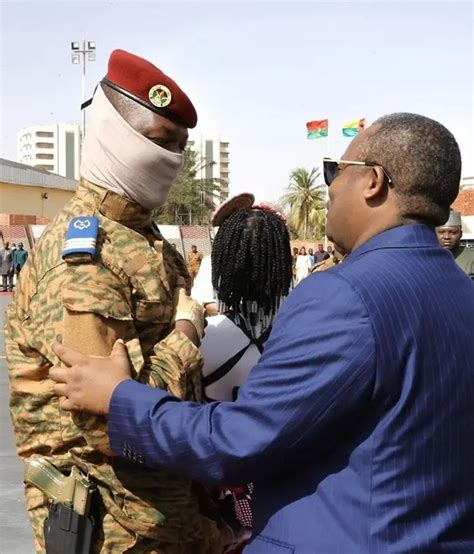 Burkina Faso Le Pr Sident En Exercice De La Cedeao Ouagadougou Pour