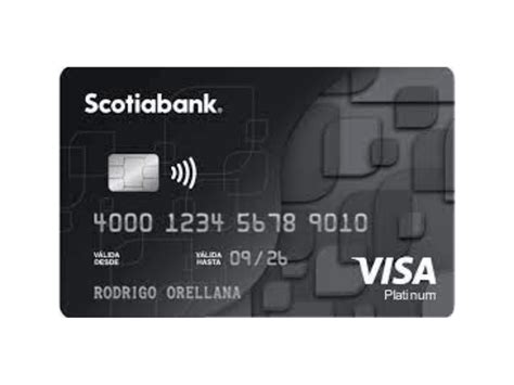 Tarjeta Visa Platinum Scotiabank Hecha Para Usted