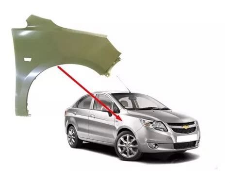 Tapabarro Delantero Derecho Chevrolet Sail Cuotas Sin