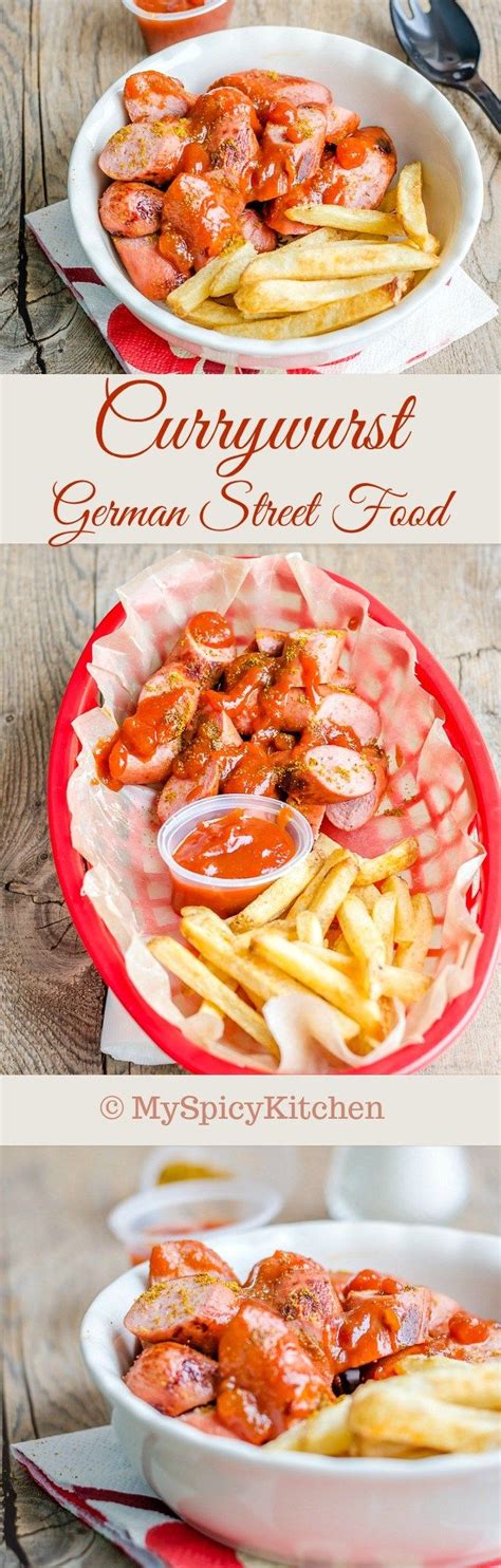 Currywurst, German Street Food | Currywurst, Street food, Food