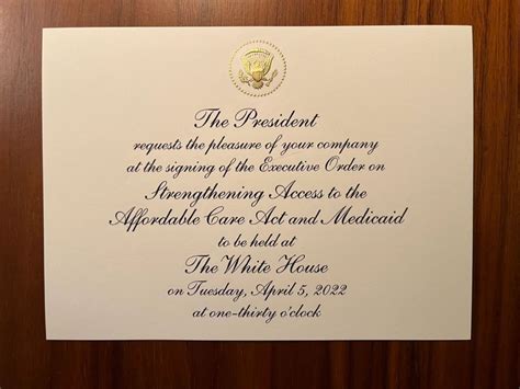 White House Invitations