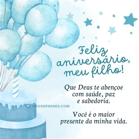 30 mensagens de aniversário para filho com imagens