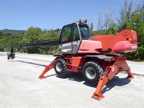 Manitou Mrt Easy Rotating Telescopic Handler Piccinini Macchine