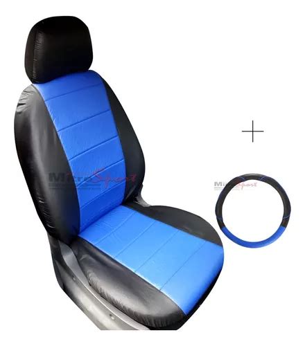 Funda Cubre Asiento Ecocuero Chevrolet Spin Cubre Volante