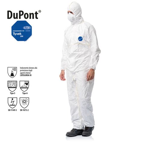 Kombinezon Tyvek 200 Easy safe - Mega - osebna varovalna oprema
