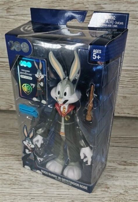 Bugs Bunny In Gryffindor Robe Articulated Figure Warner Bros Ltd