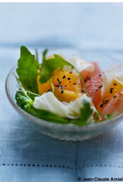 Salade Dagrumes Au Sirop Pic T Te De Moine Au Paprika Et Poivre De