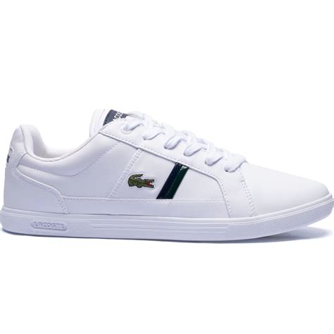 Tênis Lacoste Masculino Europa Branco Browave Modas Roupas Calçados