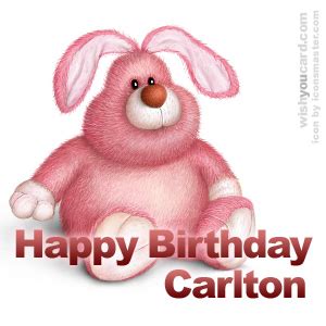 Happy Birthday Carlton Free e-Cards