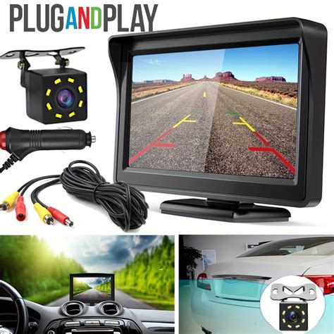 C Mara De Visi N Trasera Para Coche Pantalla LCD TFT De 4 3 O Monitor