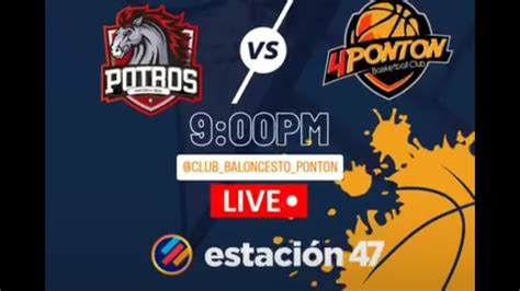 POTROS VS LOBOS TORNEO PRE SUPERIOR PONTON SERIE REGULAR 2024 LA