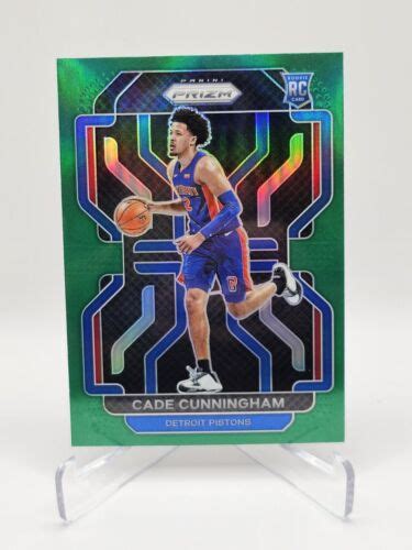 2021 22 Panini Prizm Prizms Green 282 Cade Cunningham RC EBay