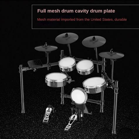 Professional Digital Electronic Drum Set For Adults Battery Electronic