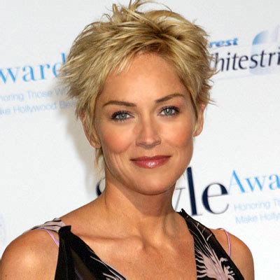 Celebrity Hairstyles - Sharon Stone Hairstyles | HAIR STYLE CELEBRITIES