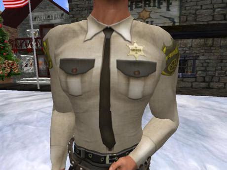 Second Life Marketplace - Sheriff Uniform w/ Shotgun