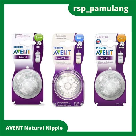 Jual Philips Avent Natural Nipple 1m 3m 6m Shopee Indonesia